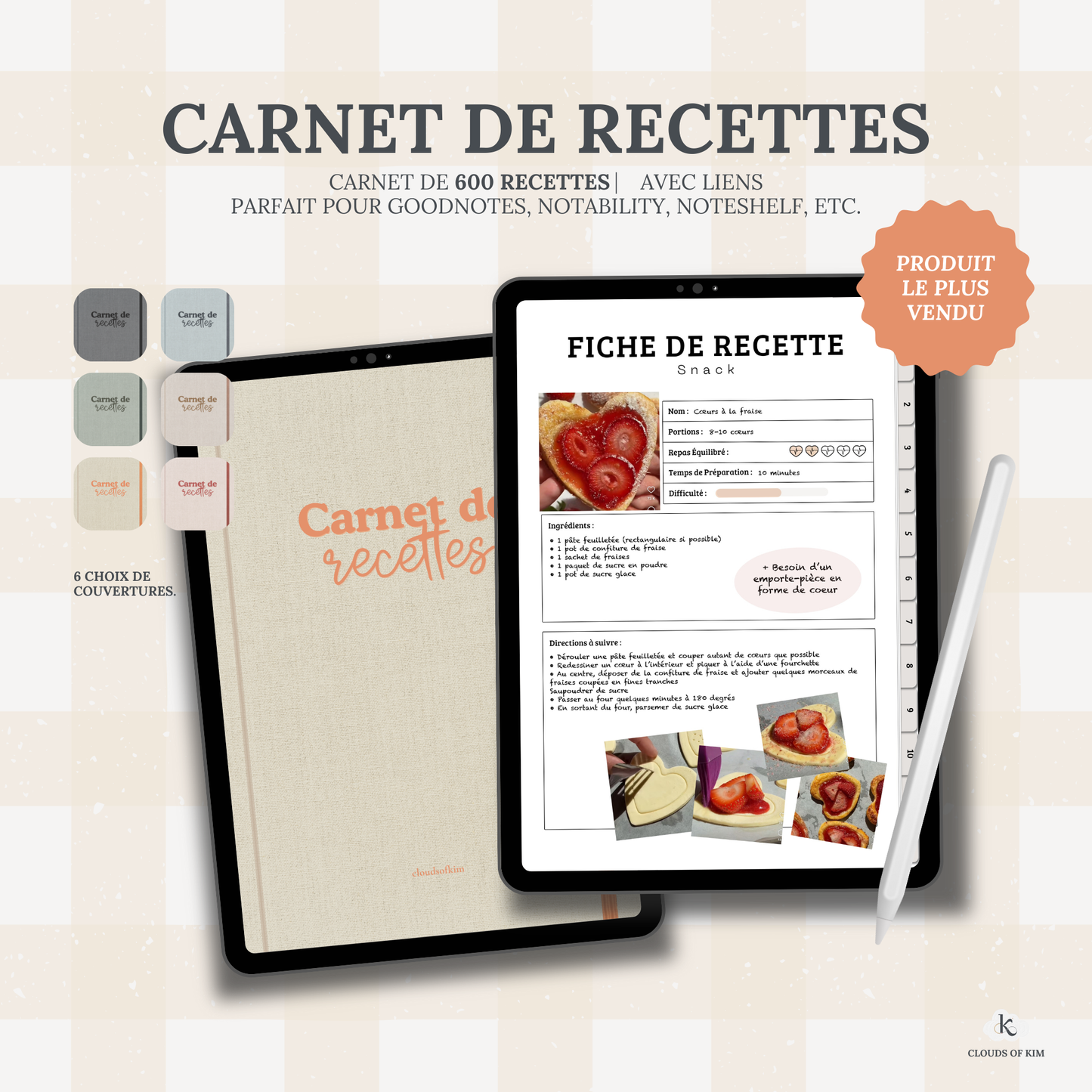 CARNET DE RECETTES