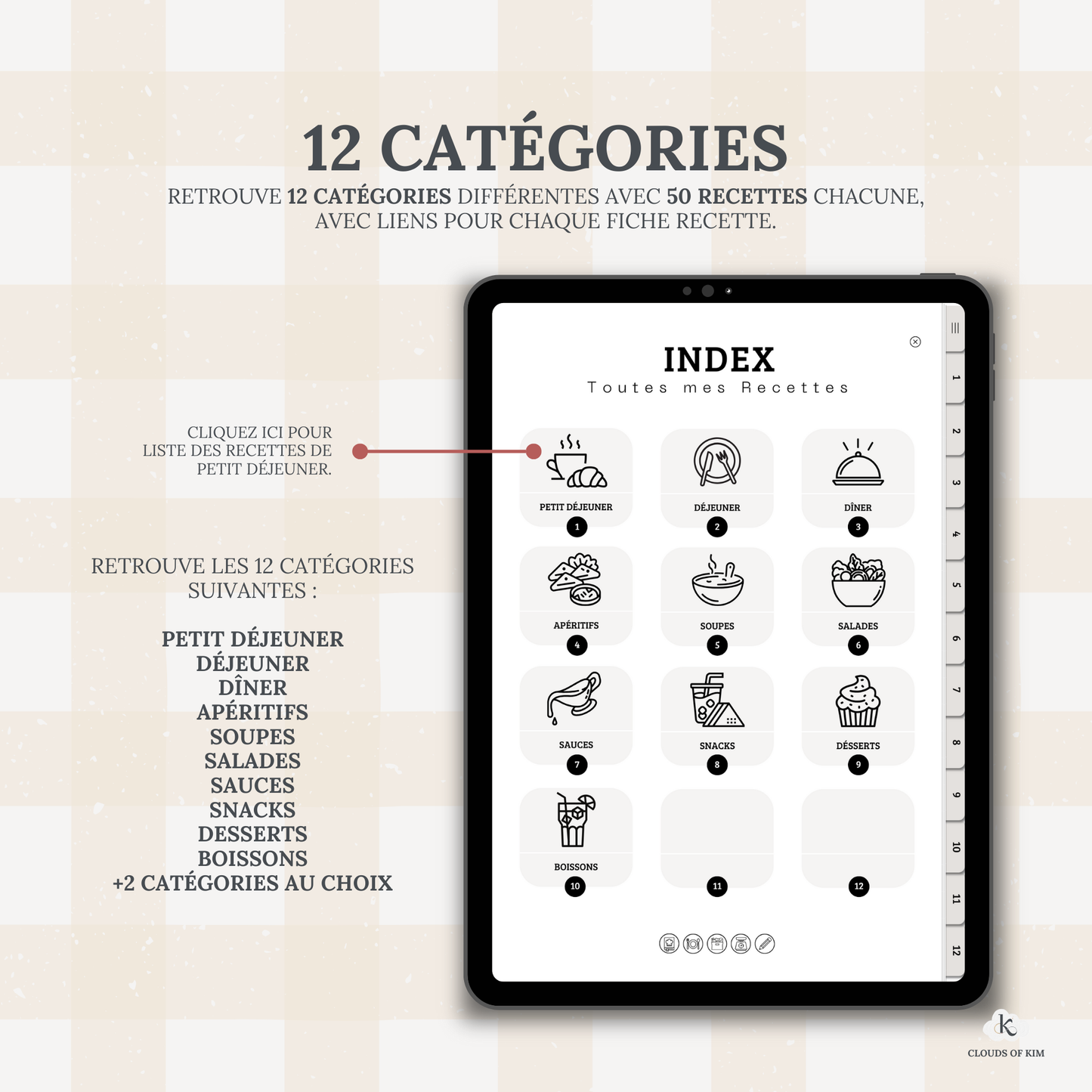 CARNET DE RECETTES