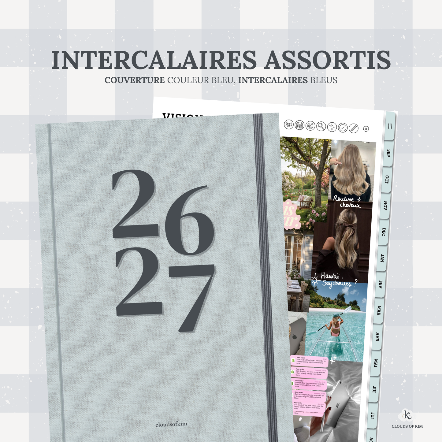 DIGITAL PLANNER 2026/2027 (BLEU)