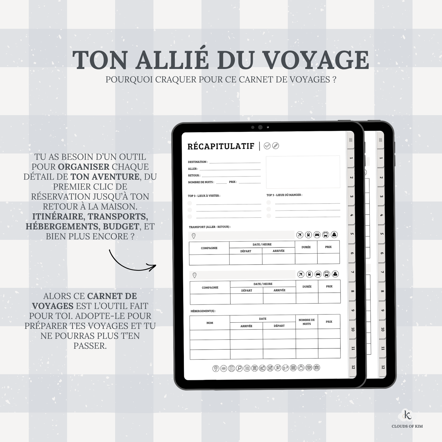 CARNET DE VOYAGES
