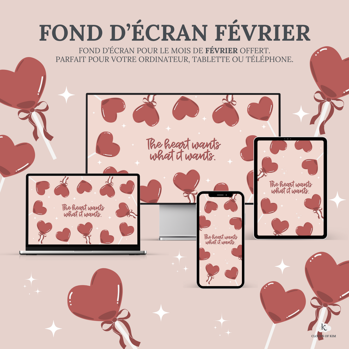 FOND D'ÉCRAN FÉVRIER
