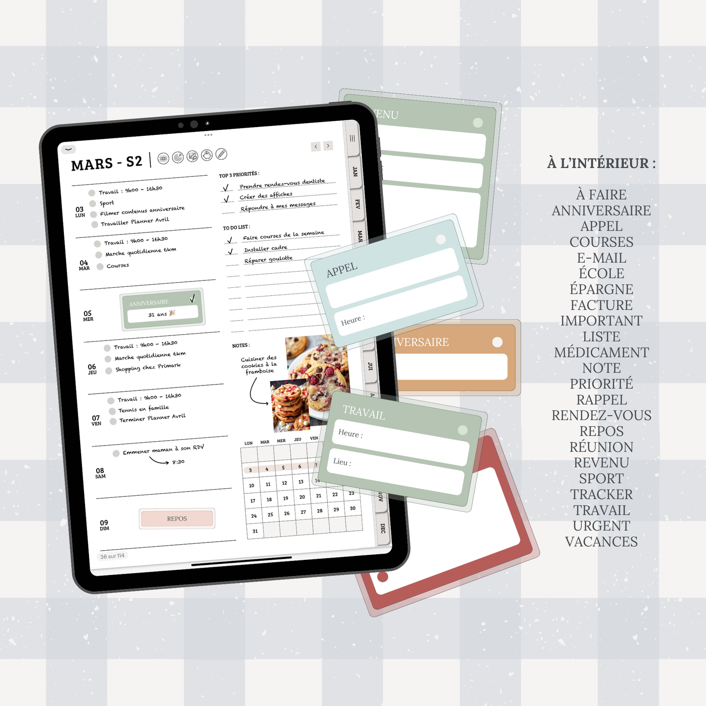 430 STICKERS DU QUOTIDIEN