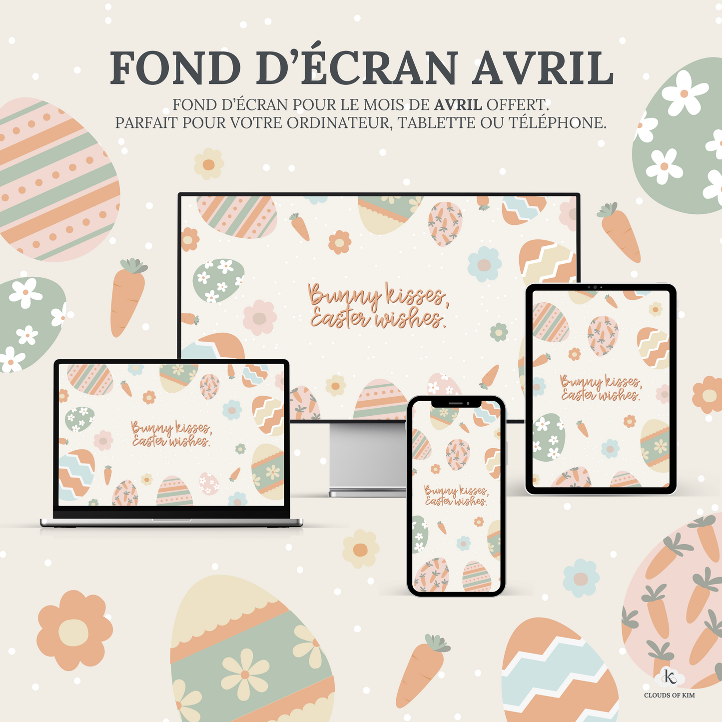 FOND D'ÉCRAN AVRIL