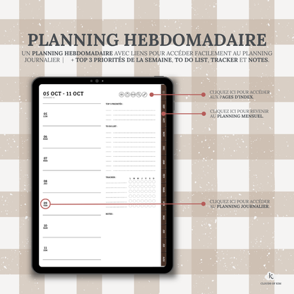 DIGITAL PLANNER 2026/2027 (ESPRESSO)