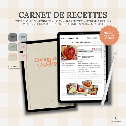 CARNET DE RECETTES