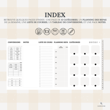 CARNET DE RECETTES