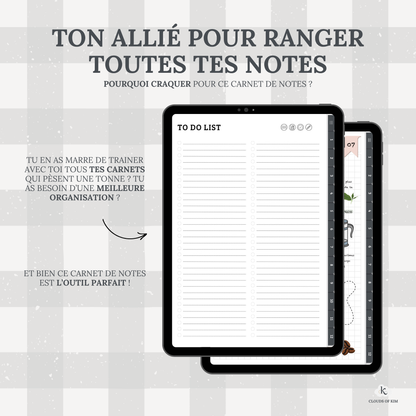 CARNET DE NOTES (NOIR)