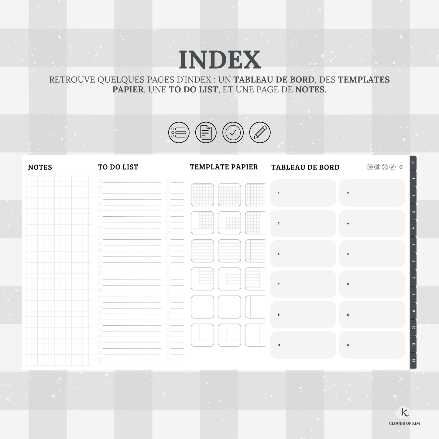 CARNET DE NOTES (NOIR)