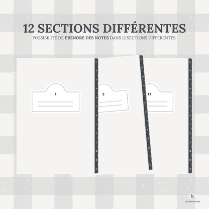 CARNET DE NOTES (NOIR)