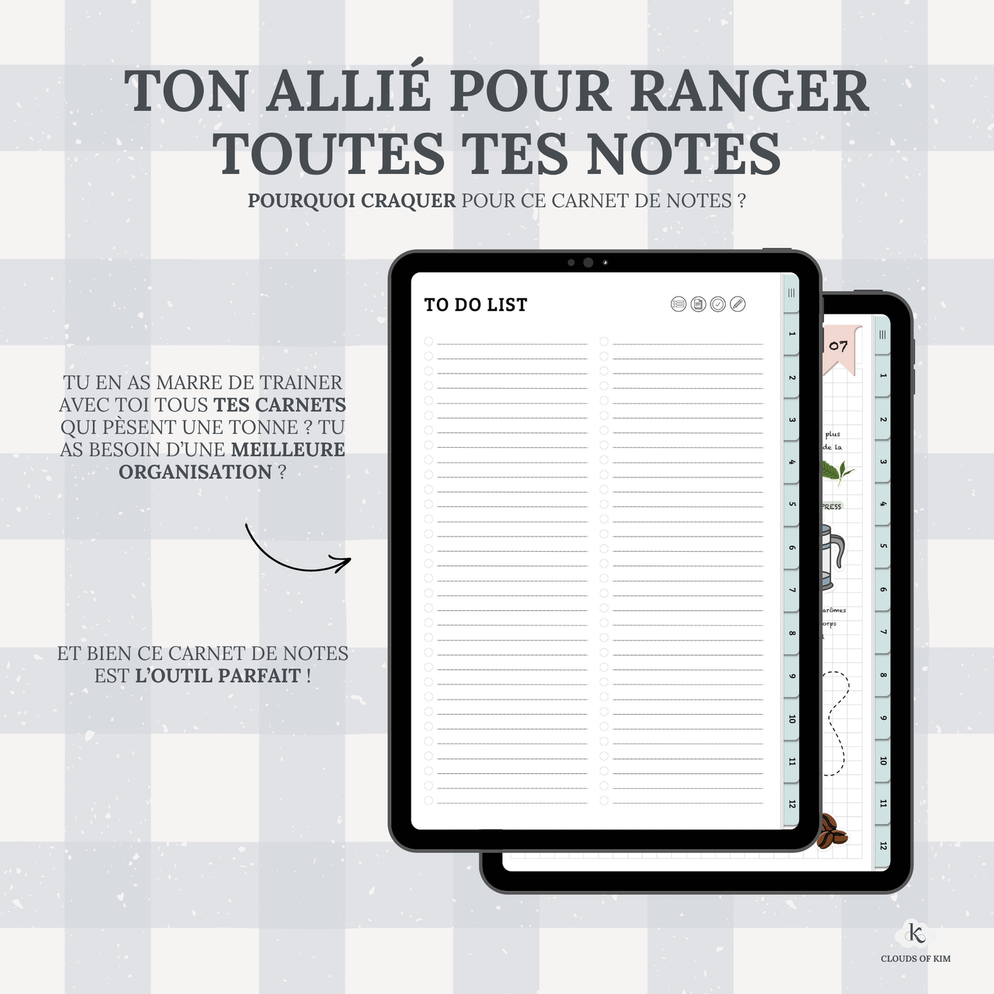 CARNET DE NOTES (BLEU)