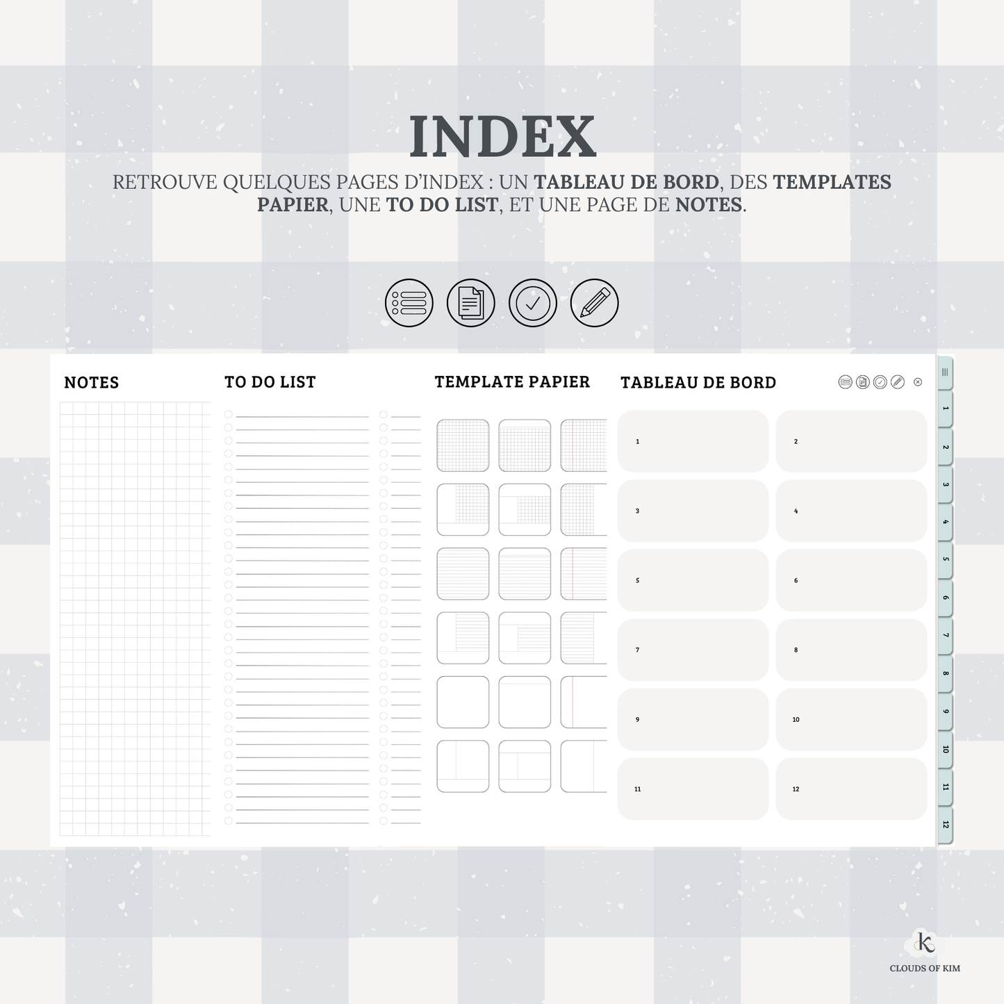 CARNET DE NOTES (BLEU)