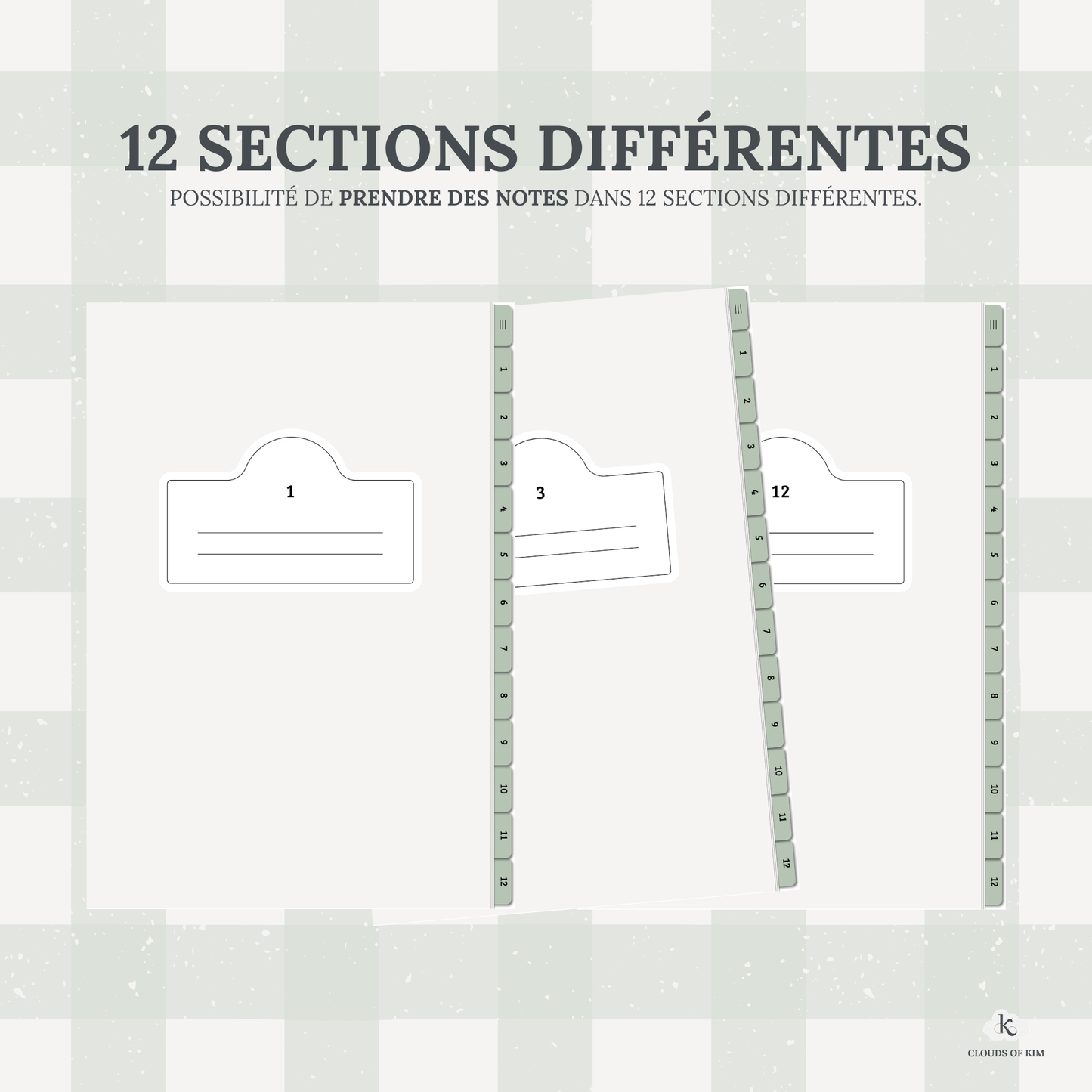 CARNET DE NOTES (VERT)