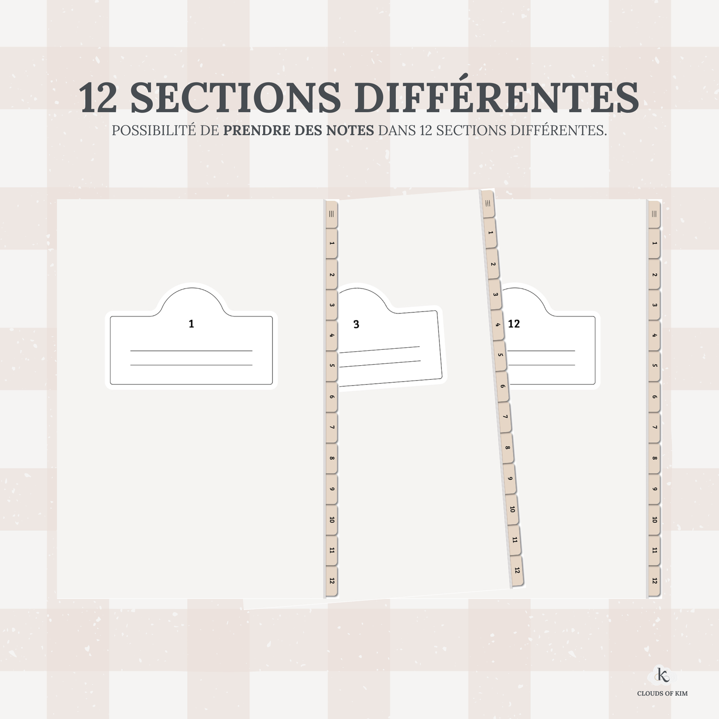 CARNET DE NOTES (BEIGE)