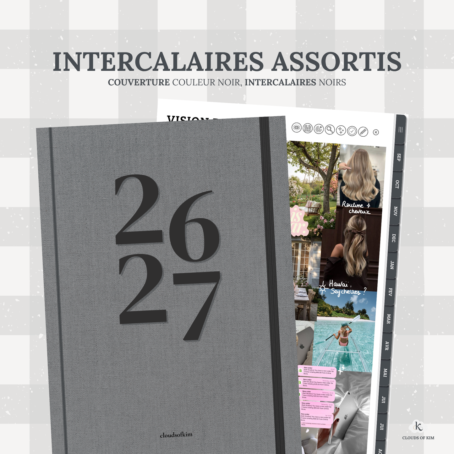 DIGITAL PLANNER 2026/2027 (NOIR)