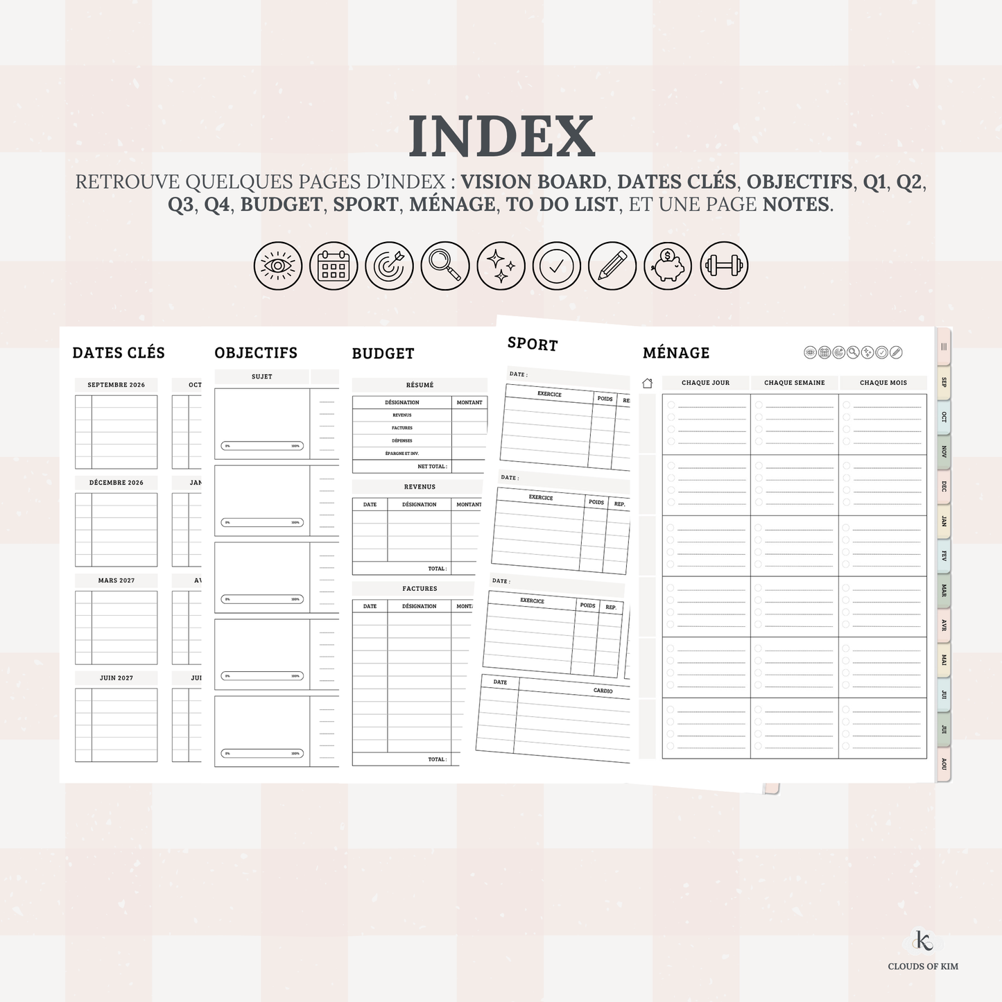 DIGITAL PLANNER 2026/2027 (PASTEL)