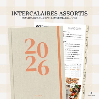 DIGITAL PLANNER 2026 (JAUNE)