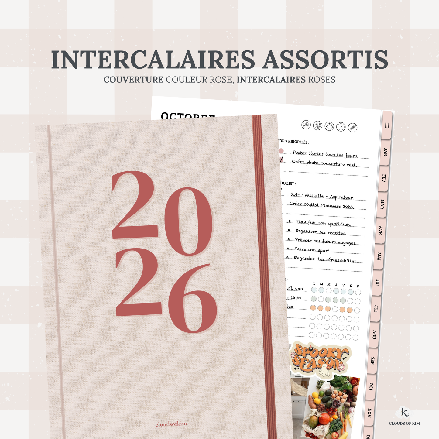 DIGITAL PLANNER 2026 (ROSE)