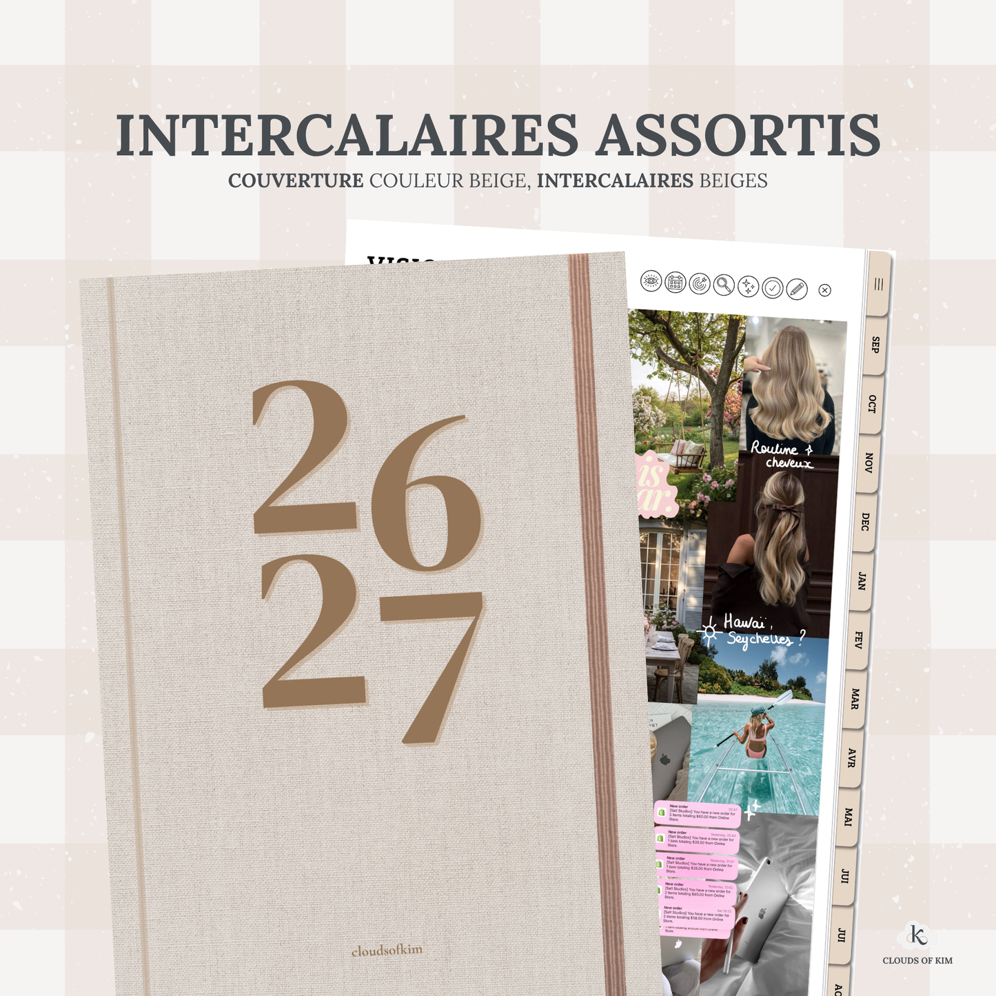 DIGITAL PLANNER 2026/2027 (BEIGE)