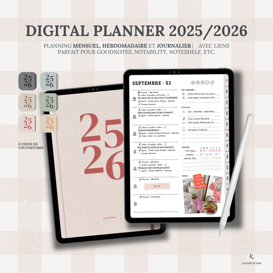 DIGITAL PLANNER 2025/2026