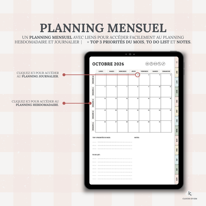 DIGITAL PLANNER 2026/2027 (PASTEL)