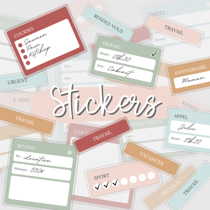 430 STICKERS DU QUOTIDIEN