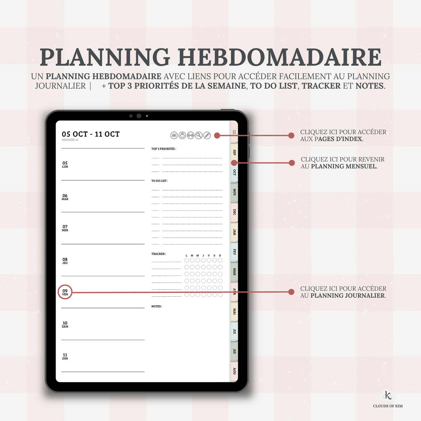 DIGITAL PLANNER 2026/2027 (PASTEL)