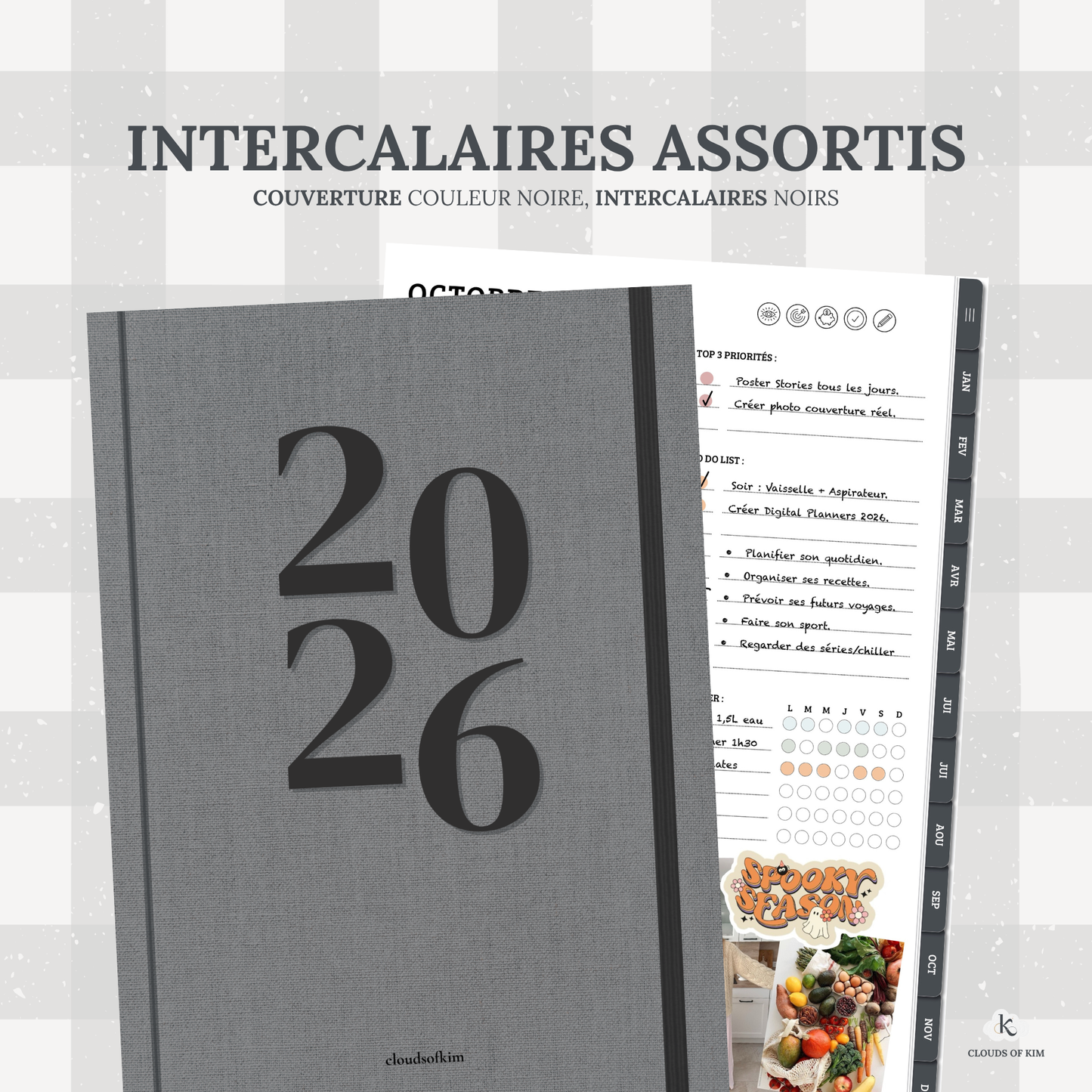 DIGITAL PLANNER 2026 (NOIR)