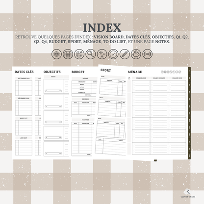 DIGITAL PLANNER 2026/2027 (ESPRESSO)