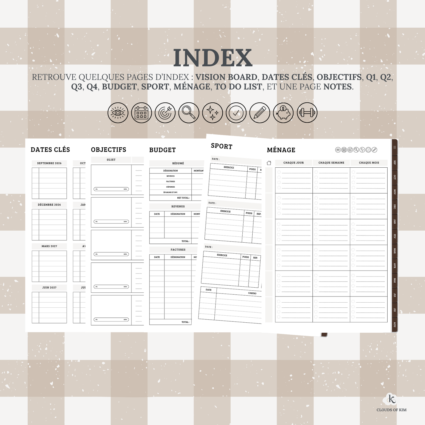 DIGITAL PLANNER 2026/2027 (ESPRESSO)
