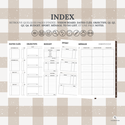 DIGITAL PLANNER 2026/2027 (ESPRESSO)