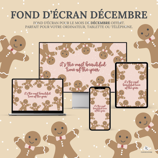 FOND D'ÉCRAN DÉCEMBRE
