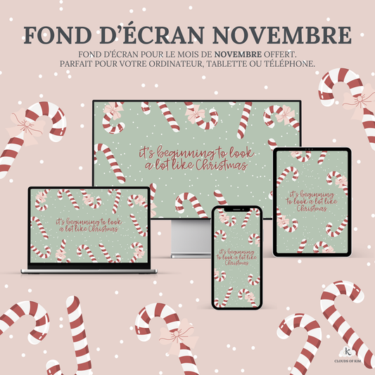 FOND D'ÉCRAN NOVEMBRE