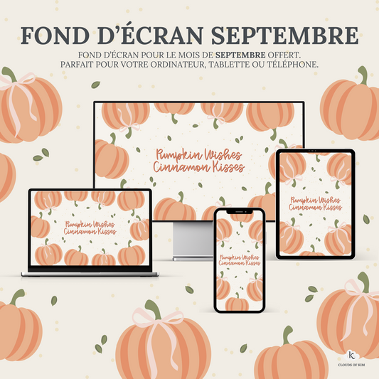 FOND D'ÉCRAN SEPTEMBRE