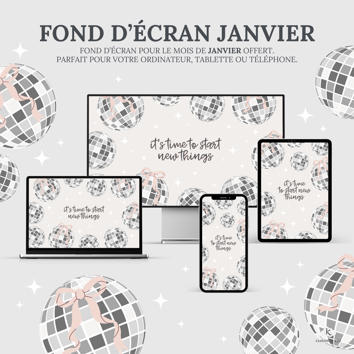 FOND D'ÉCRAN JANVIER