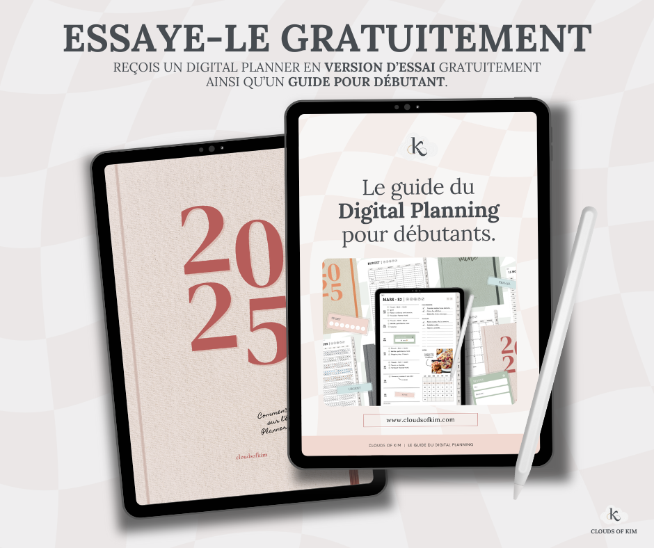 GUIDE DÉBUTANTS + PLANNER VERSION ESSAI